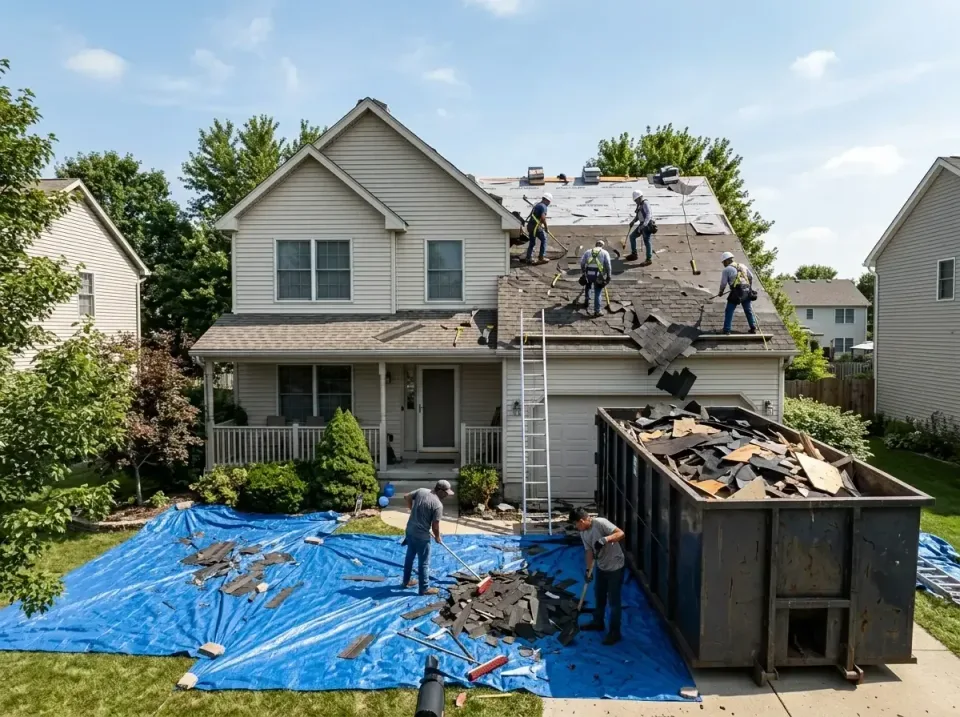 roof-replacement-debris-remova-004 — frequently asked questions, Cheapest Dumpster Rentals in Richmond West, FL